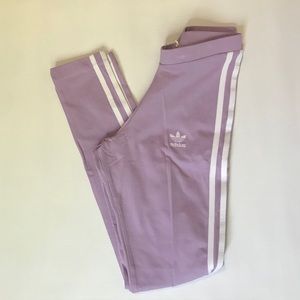 Adidas lavender leggings